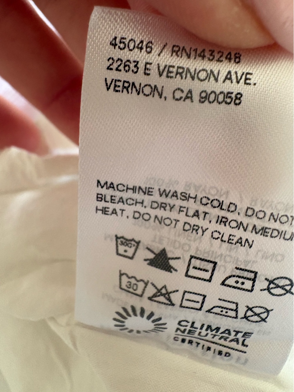 Reformation Reia Linen Mini Dress • Lace Trim • White • front ties • sz 6 - Picture 9 of 14